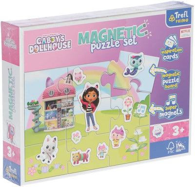Trefl Magnetpuzzle Gabbys Puppenhaus – Lernspielzeug.