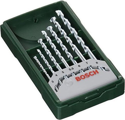 Bosch x-line Steinbohrer-Set – 7-teilig – für Stein