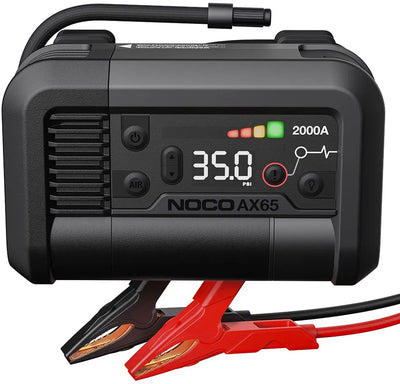 Noco A65 Luftkompressor + Starthilfe – 2000 A – 100-Lumen-Taschenlampe – 60-Watt-Powerbank