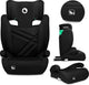 Lionelo Hugo i-Size-Autositz – 100–150 cm – Isofix-Gurt – verstellbare Kopfstütze – erweiterter Seitenschutz – Memory-Schaum – waschbare Polsterung – wächst mit Ihnen – bequemer Sitz – i-Size-Standard R129