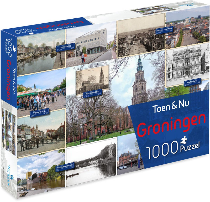 Tuckers Spaßfabrik damals und heute Puzzle – Groningen (vom Fotografen Robert Mulder) – 1000 Teile – Puzzles