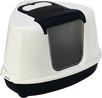 Modernes Katzenklo Flip Corner 55x7x45
