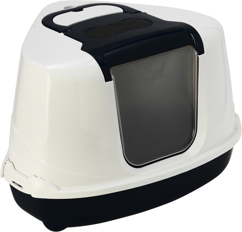 Modernes Katzenklo Flip Corner 55x7x45