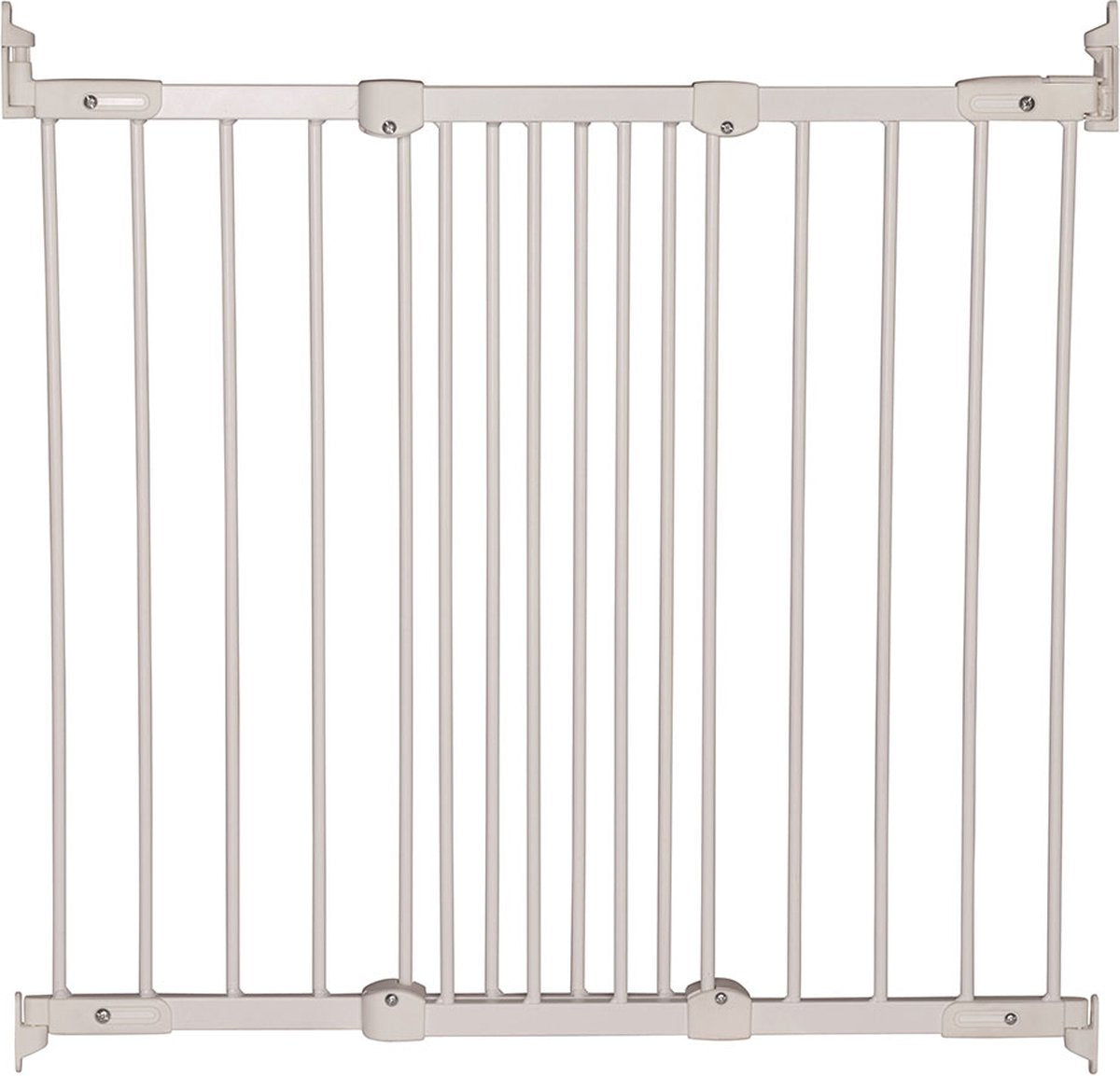 Babydan Flexifit Treppenschutzgitter - 62-105 cm - Schraubmontage - Weiß
