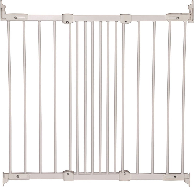 Babydan Flexifit Treppenschutzgitter - 62-105 cm - Schraubmontage - Weiß