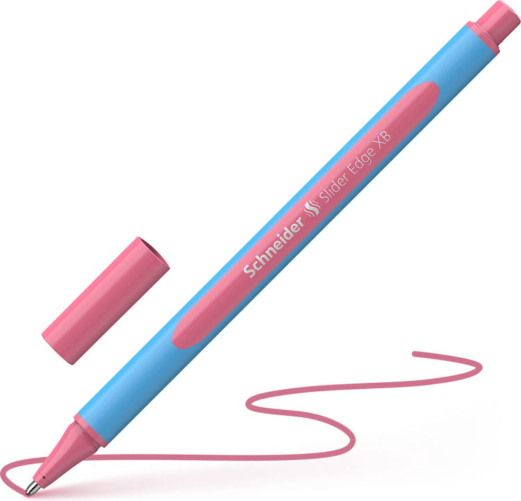 Schneider Schreibgeräte Schneider Kugelschreiber – Gleitkante Pastell – Feder xb 1,4 mm – Pastell Flamingo – S-152222
