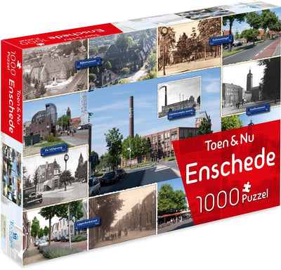 Tucker's Fun Factory damals heute Puzzle – Enschede (vom Fotografen Robert Mulder) – 1000 Teile – Puzzles