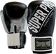 Super Pro Combat Gear (Kick)Boxhandschuhe Rebel Schwarz Grau Weiß 10oz