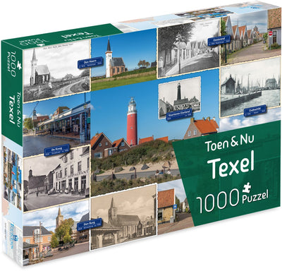 Tucker's Fun Factory Damals-heute-Puzzle – Texel (vom Fotografen Robert Mulder) – 1000 Teile – Puzzles