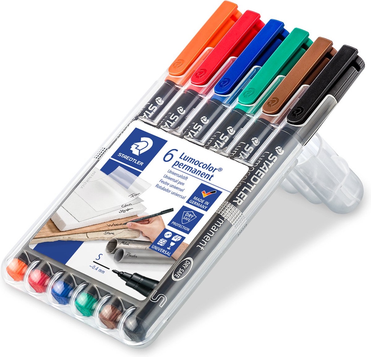 Staedtler Lumocolor s permanent - Box 6 Stk