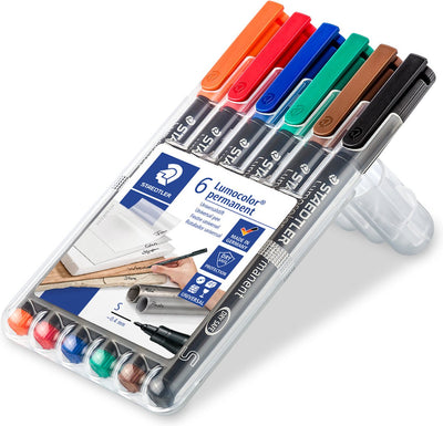 Staedtler Lumocolor s permanent - Box 6 Stk