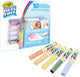 Crayola – Farbwunder – Filzstifte – 10 wischfreie Filzstifte mit transparenter Tinte – Pastellfarben – für Kinder