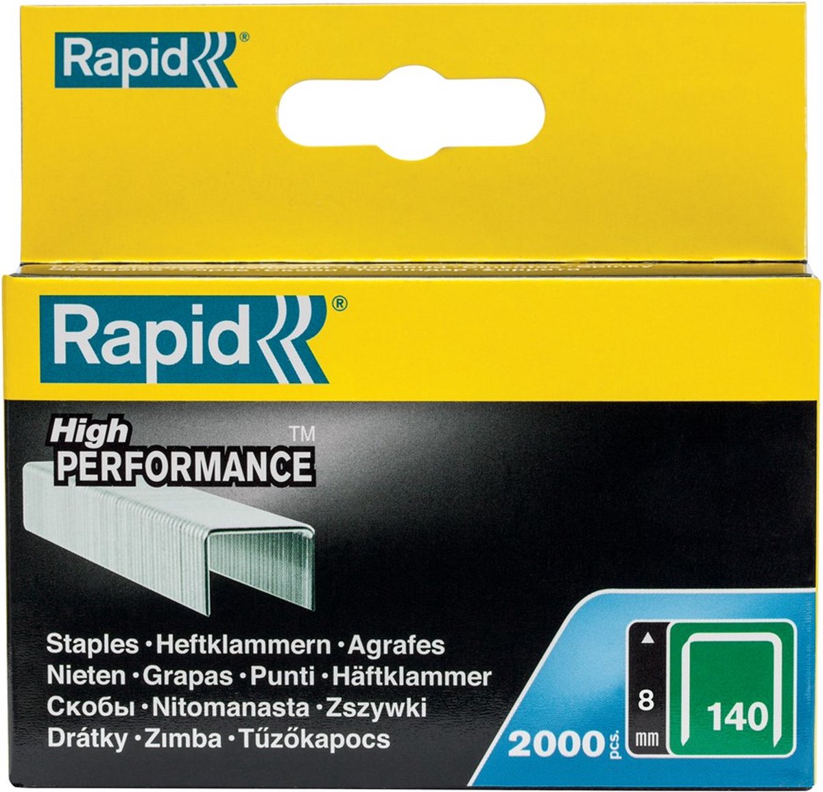 Rapid Nr. 140 dünne Heftklammern 8 mm – 11908131