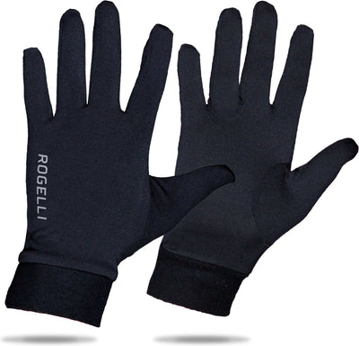 Rogelli Oakland Laufhandschuhe Herren und Damen – Schwarz – M