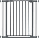 Hauck Clear Step 2 Schutzgitter – Treppenschutzgitter – dunkelgrau 75-80 cm