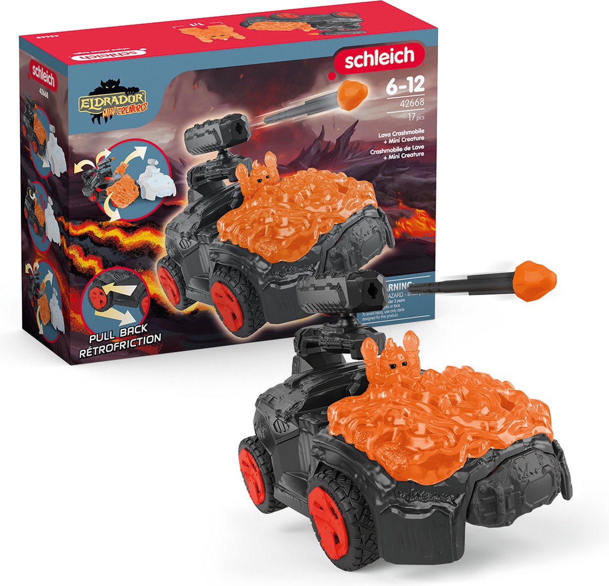 Schleich Eldrador Lava-CrashMobile mit Mini-Kreatur