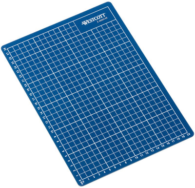 Westcott Schneidematte A4 – Blau – 300 x 220 mm – 5-lagig – selbstheilend – AC-E46004