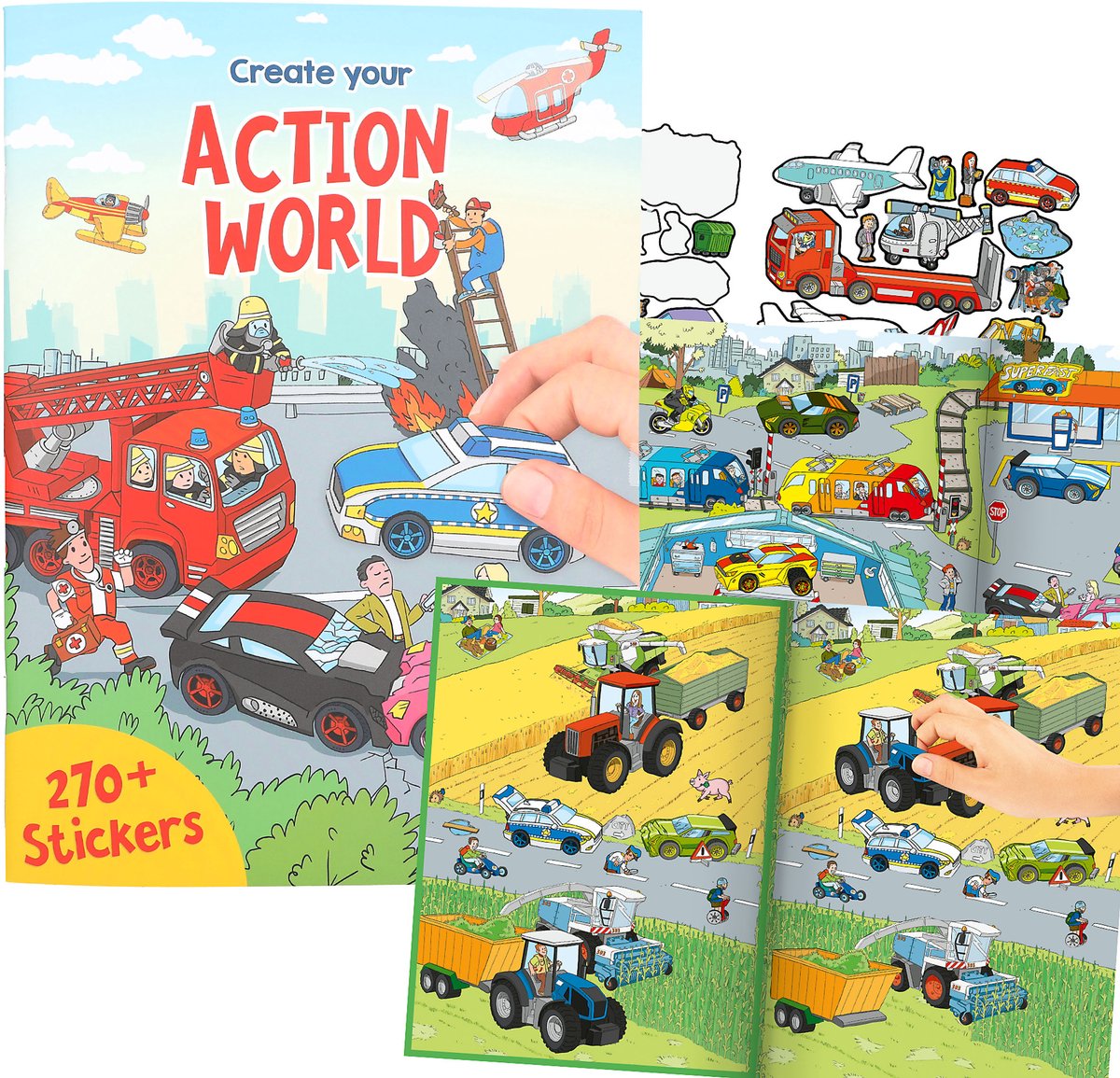 Depesche – Erstellen Sie Ihr Action-Welt-Stickerbuch