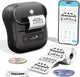 Phomemo m220 – tragbarer Etikettendrucker – kabelloser Thermo-Etikettendrucker – mit App – Etiketten inklusive – Bluetooth – Schwarz