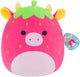 Squishmallows 30 cm klar – pinkfarbene Erdbeerkuh