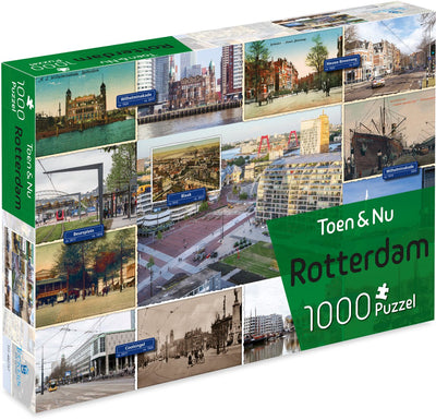 Tucker's Fun Factory damals heute Puzzle – Rotterdam (vom Fotografen Robert Mulder) – 1000 Teile – Puzzles
