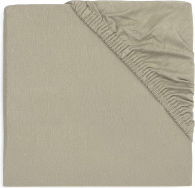 Jollein - Spannbettlaken Jersey 40 50x80 90cm - Wiege, Bett, Babybett - Olivgrün