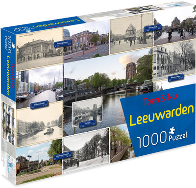Tuckers Spaßfabrik damals und heute Puzzle – Leeuwarden (vom Fotografen Robert Mulder) – 1000 Teile – Puzzles