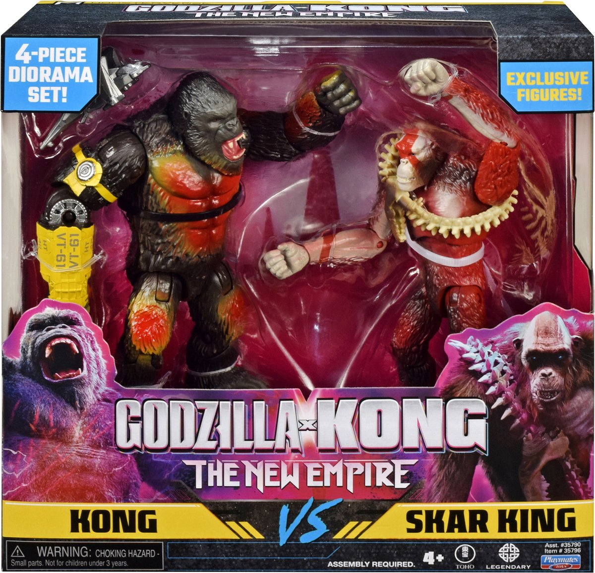 Das neue Imperium – 2er-Pack Kong vs Skar King 15 cm