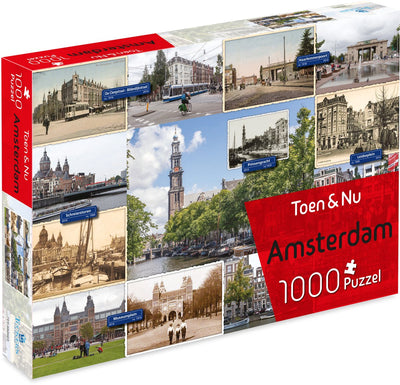 Tucker's Fun Factory damals heute Puzzle – Amsterdam (vom Fotografen Robert Mulder) – 1000 Teile – Puzzles