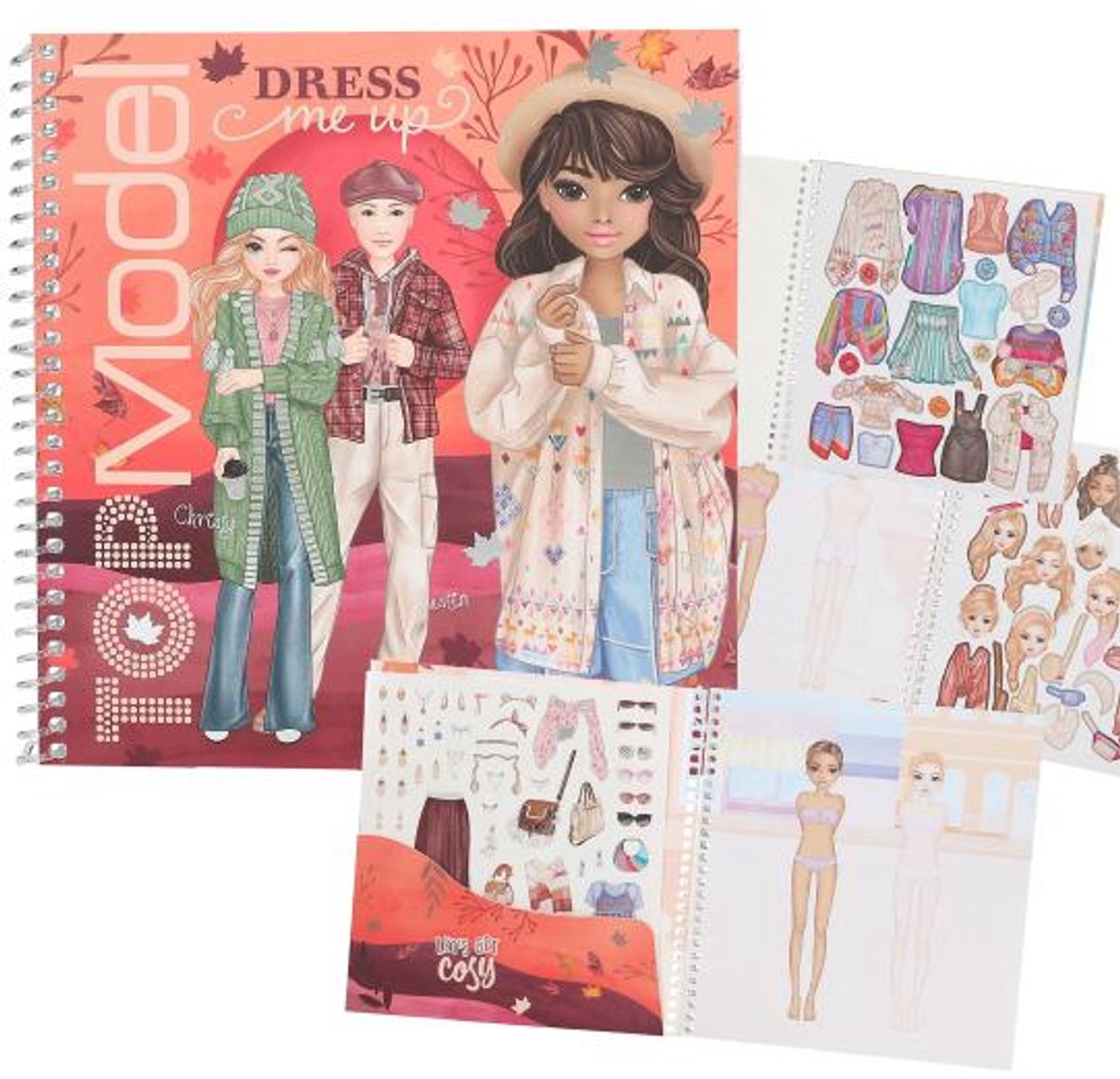 Depesche – Topmodel Dress Me Up Stickerbuch – gemütlich