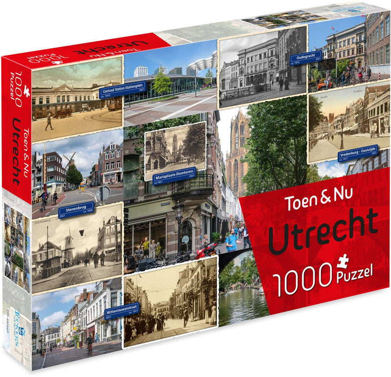 Tuckers Spaßfabrik damals und heute Puzzle – Utrecht (vom Fotografen Robert Mulder) – 1000 Teile – Puzzles