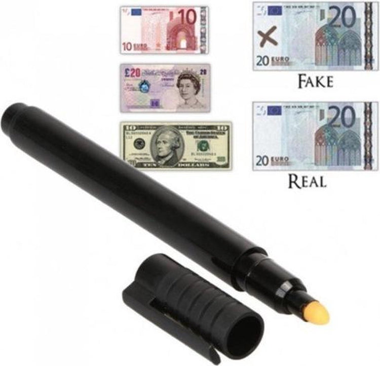 Markenloser Sans-Marque-Falschgeldstift – Erkennungsstift – Falschgeldstift – Banknotenstift – 1 Stück