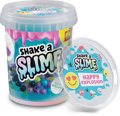 Ses Creative Shake a Slime – Happy Explosion – Schleim – glutenfrei – leicht waschbar – für Kinder ab 5 Jahren – 200 g