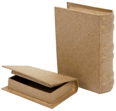 Creativ Firmenbücher, Größe 8x11,5x2,5 cm, 2 Stück 1 Set