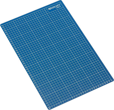 Westcott Schneidematte A3 – 450 x 300 mm – 5-lagig – selbstheilend – blau – AC-E46003