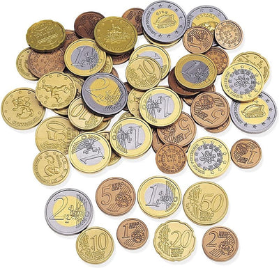 Lernressourcen spielen Euro-Münzen-Set – 3+