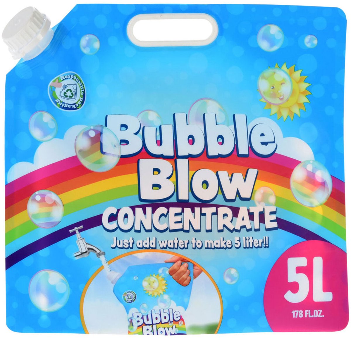 Bubble Blase konzentriertes Mischen mit Wasserbeutel, 5 Liter