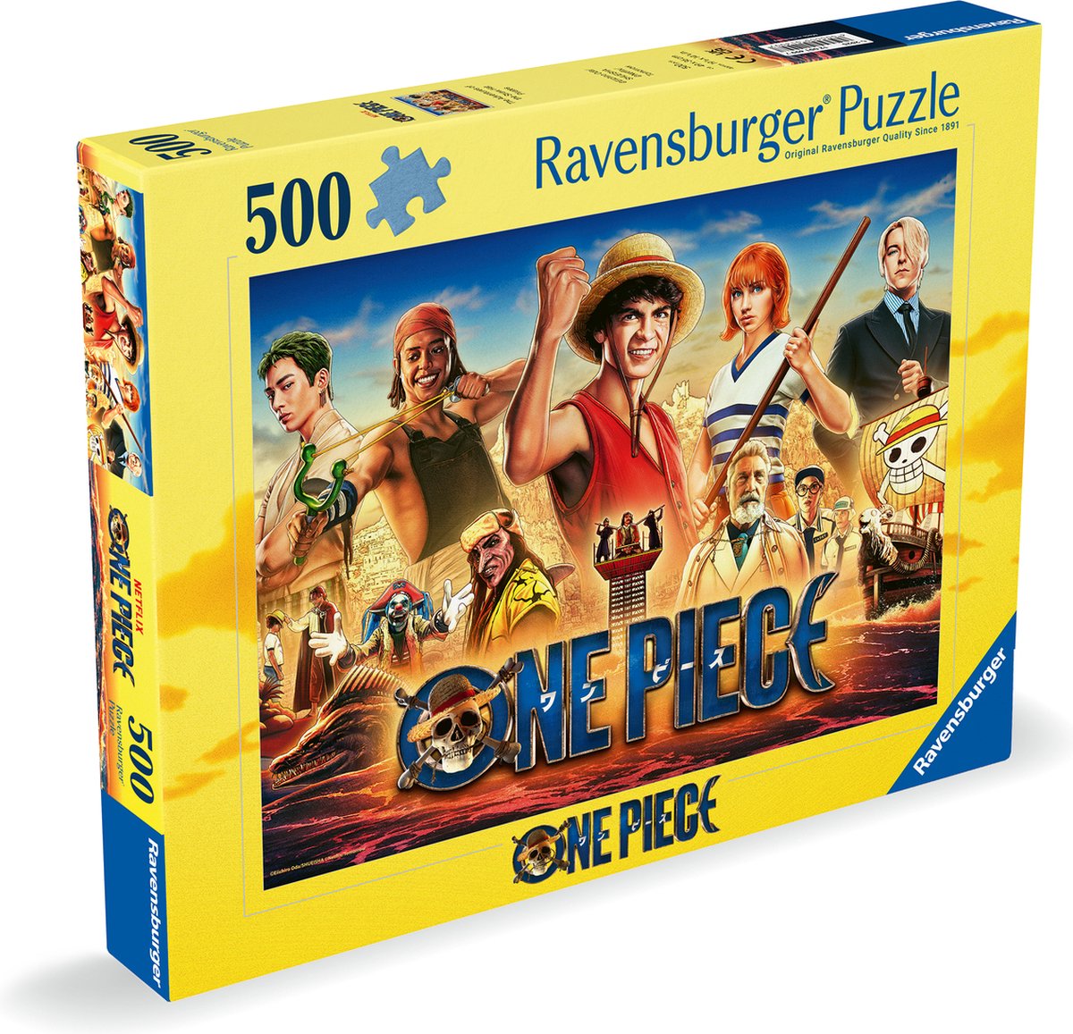Ravensburger – One Piece (Live-Action) – Puzzle – 500 Teile