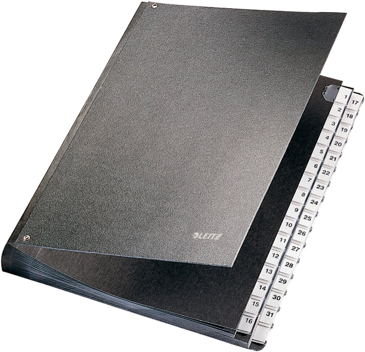 Leitz Sortiermappe schwarz | 32 Kartons 1-31