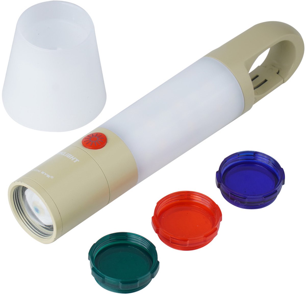 Ausgewählt von Brother Outdoor Falcon Eye Sicklight LED Campinglampe RGB-Filter 1000 lm