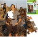 Freek Spark x Bresser – Freek Spark Bear Baboon Puzzle – für Kinder – 100 Teile