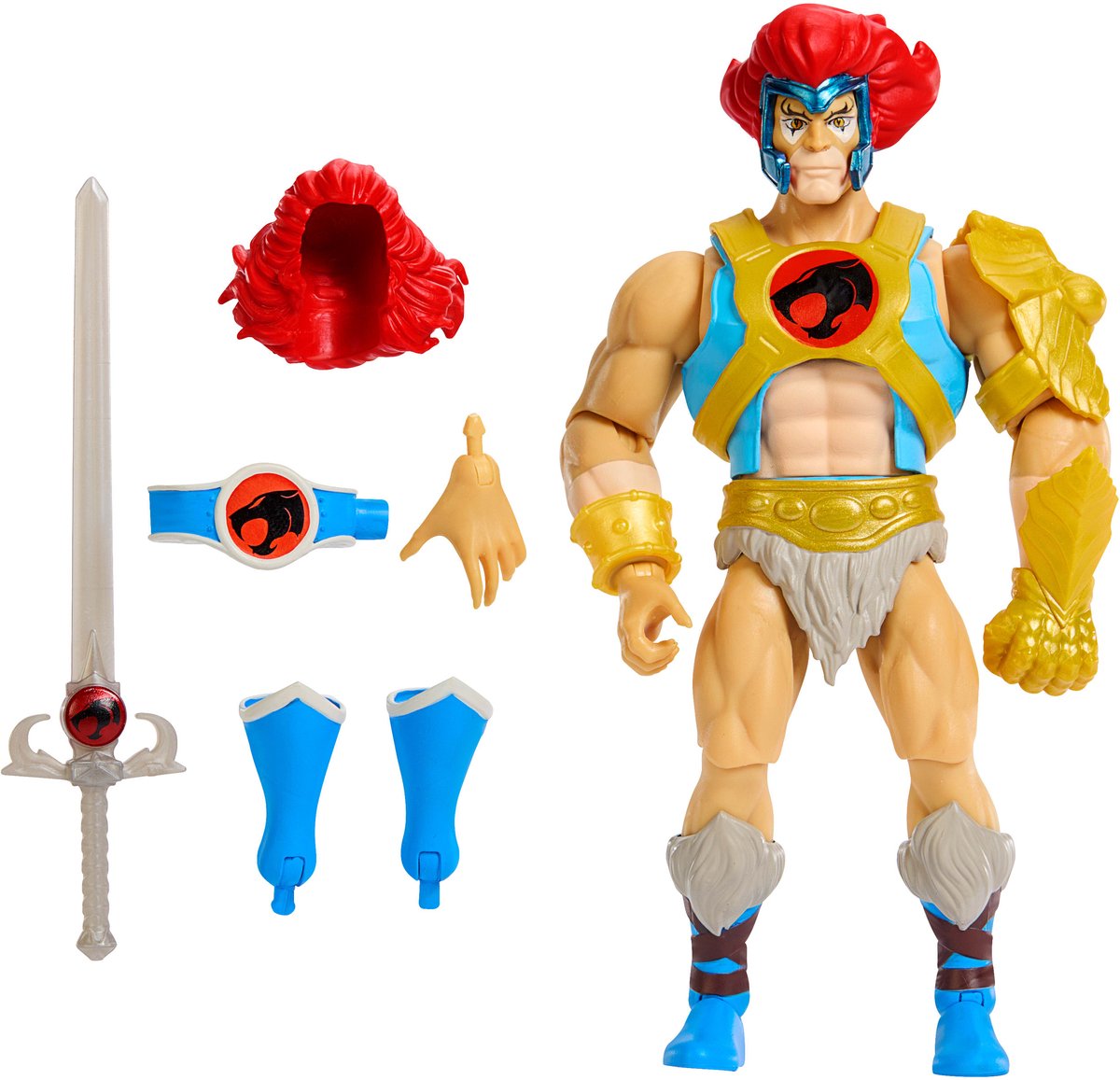 Mattel Masters of the Universe x Thundercats Actionfigur Löwe-O 14 cm Actionfigur