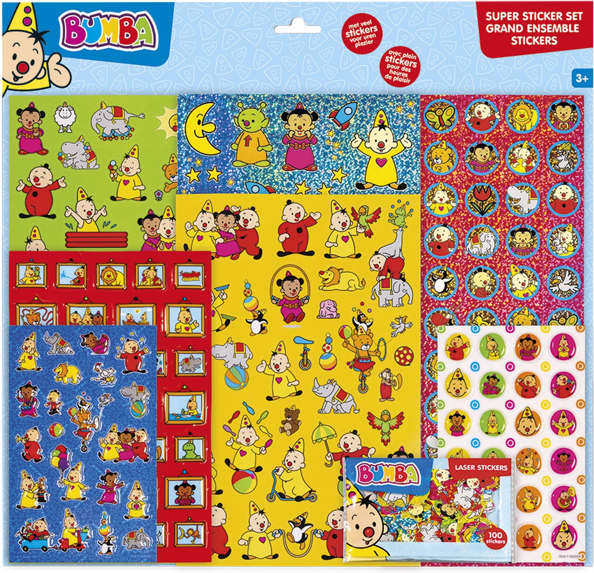 Super -Aufkleber -Set - Bumba