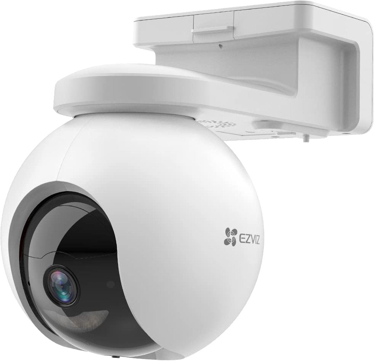 Ezviz hb8 pro 4k – kabellose 4K-Überwachungskamera – 360° Schwenk-/Neigefunktion – Farb-Nachtsicht – KI-Erkennung – funktioniert mit Google Assistant Alexa – KI-Tracking – keine monatlichen Kosten