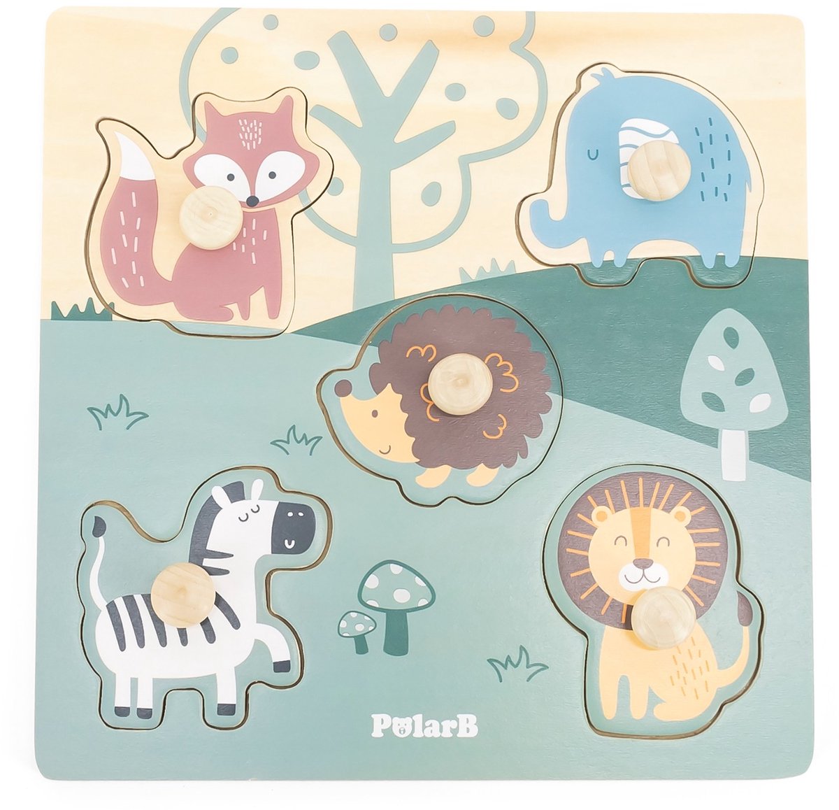 Polarb Holztierpuzzle 44068