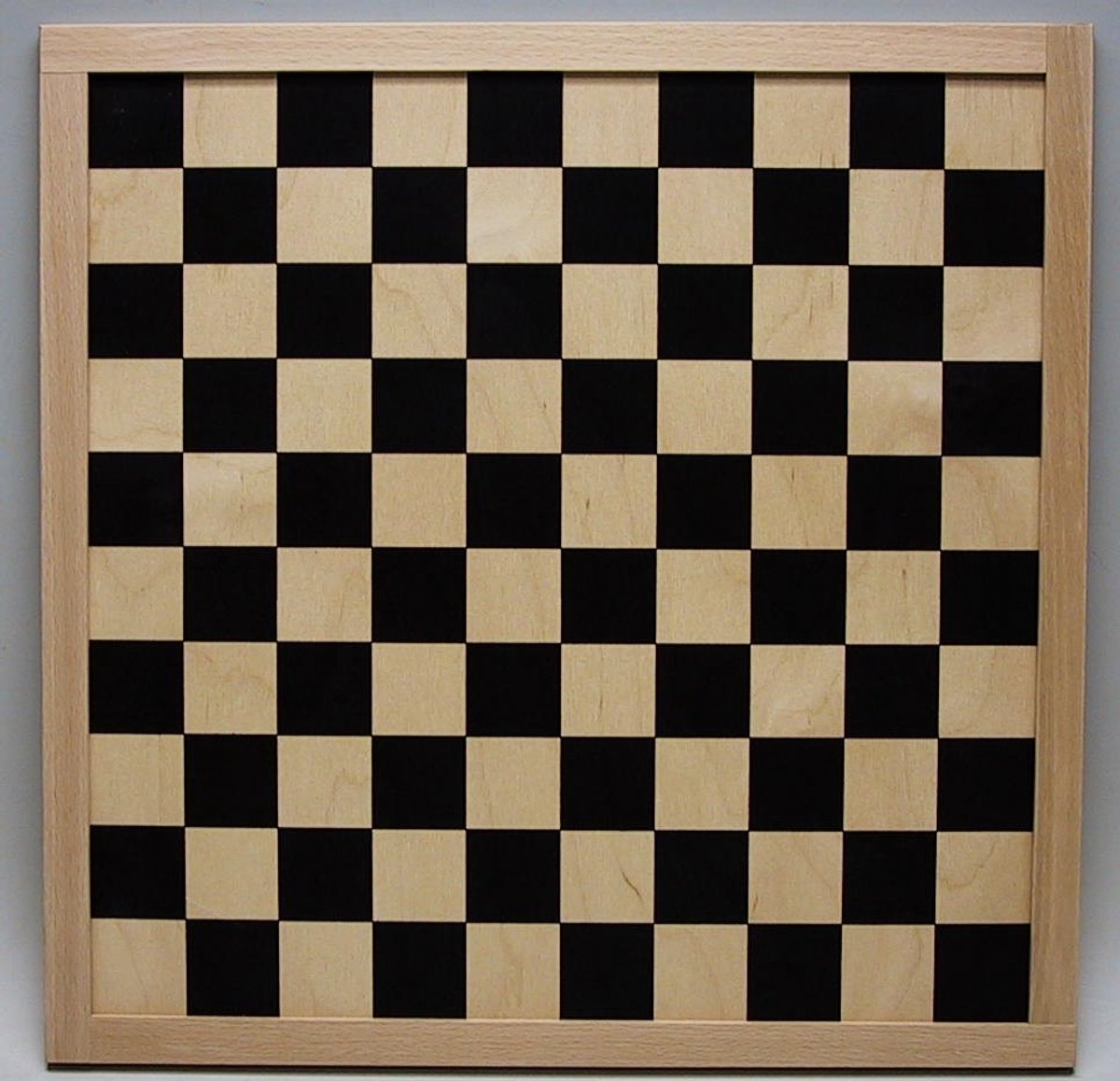 Hot Games Schach Schachbrett Rohling schwarz 40 cm