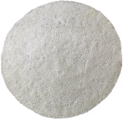 HD Collection Wandteller Sandstein Elfenbein 69,8x69,8x8,8cm