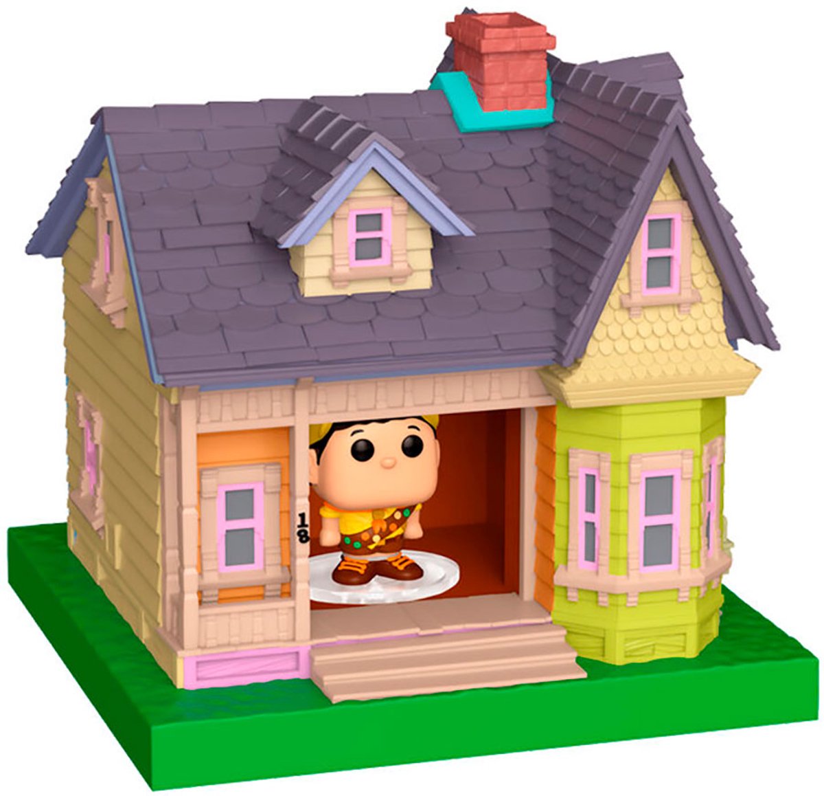 Funko Bitty Pop! Stadt: Up – Russell und das Haus