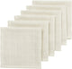 Meyco Baby Nature Mundtücher – hydrophil – 6er-Pack – 30 x 30 cm