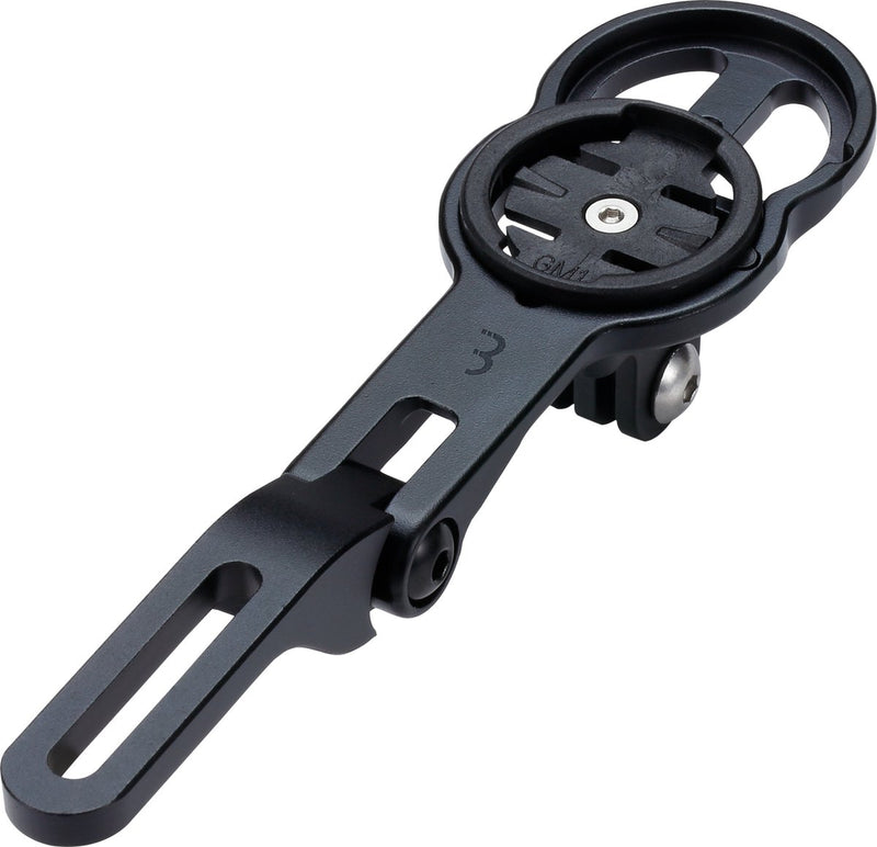 Bbb Cycling Fahrradcomputerhalterung Aeromount – inklusive Garmin- und Wahoo-Halterung – passend für ø 31,8 35 mm Lenker – BCP-97